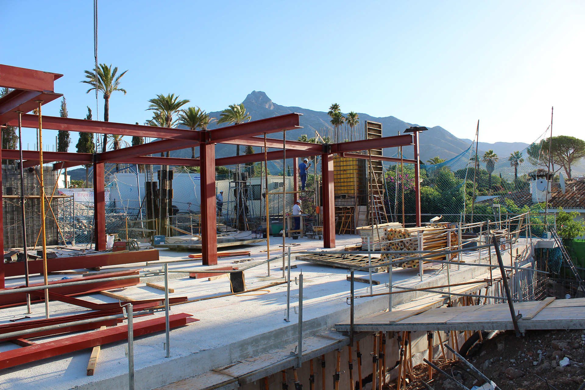Villa in Marbella in progress